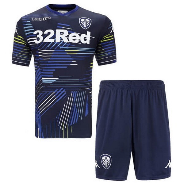 Maillot Football Leeds United Exterieur Enfant 2018-19 Noir